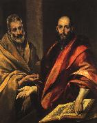 El Greco Apostles Peter and Paul USA oil painting artist